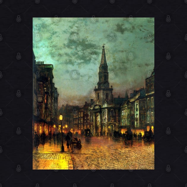 Blackman Street, London 1885 - John Atkinson Grimshaw by forgottenbeauty